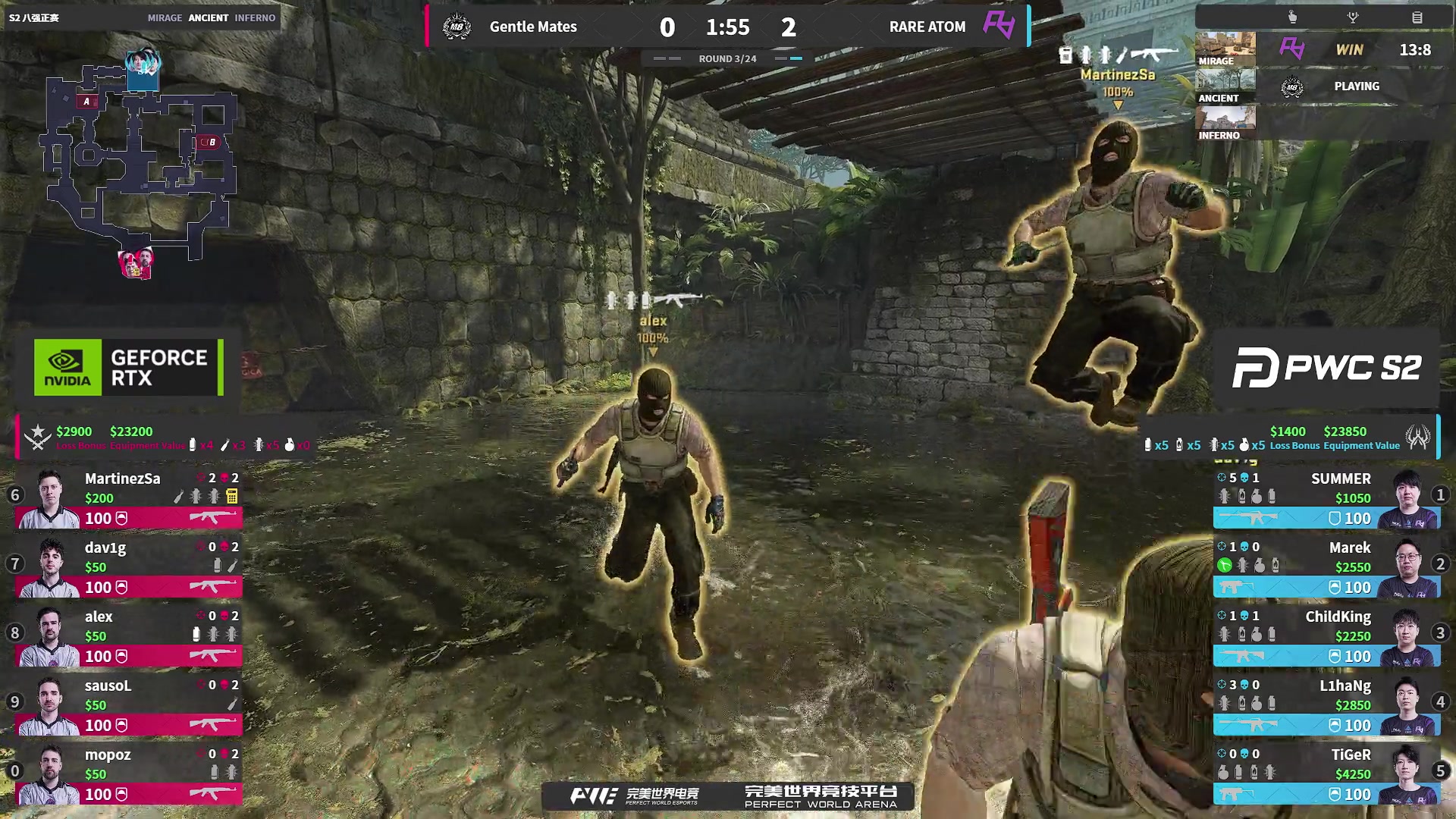 【2025-11-15 22点场】完美世界电竞频道：【重播】PWC-S2八强正赛