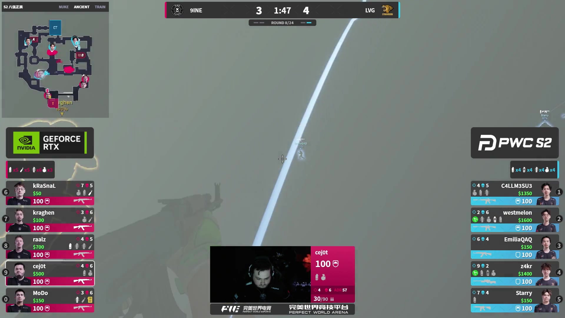 【2025-11-18 16点场】完美世界电竞频道：【重播】PWC-S2八强正赛