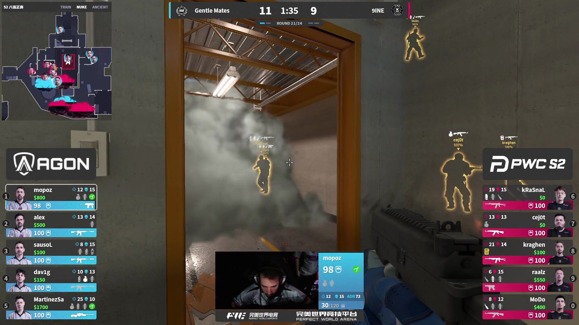 【2025-11-18 18点场】完美世界电竞频道：【重播】PWC-S2八强正赛