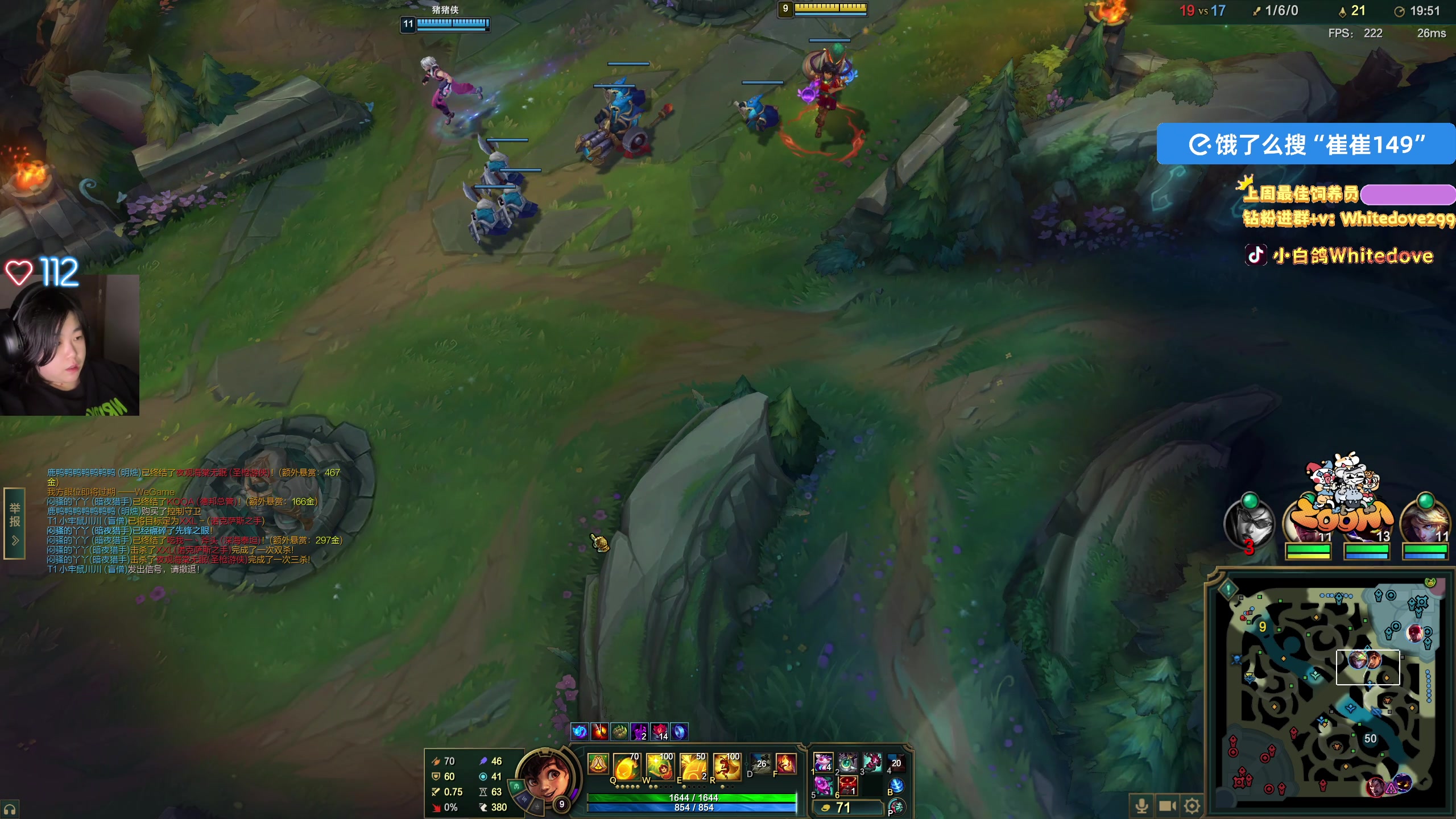 【2025-11-17 23点场】小白鸽WhiteDove：【小白鸽】 宝宝们 集合！