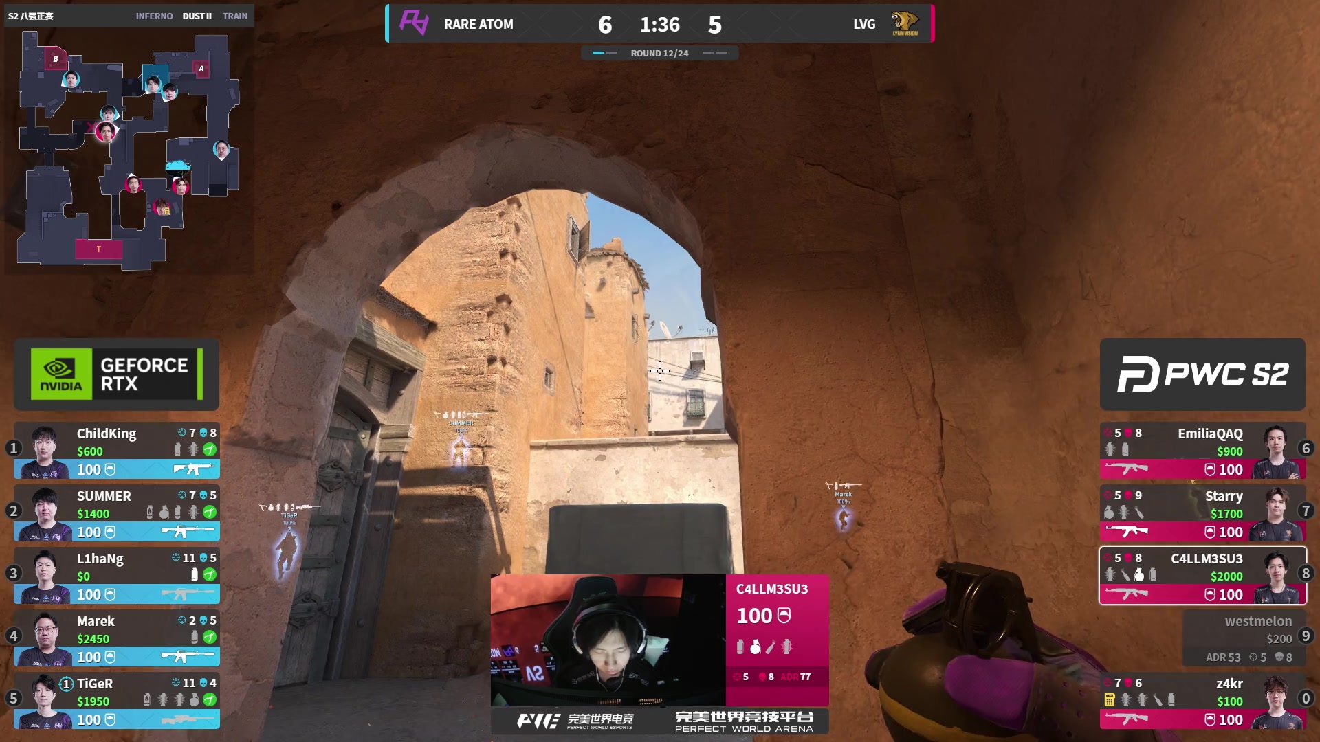 【2025-11-19 15点场】完美世界电竞频道：【重播】PWC-S2八强正赛