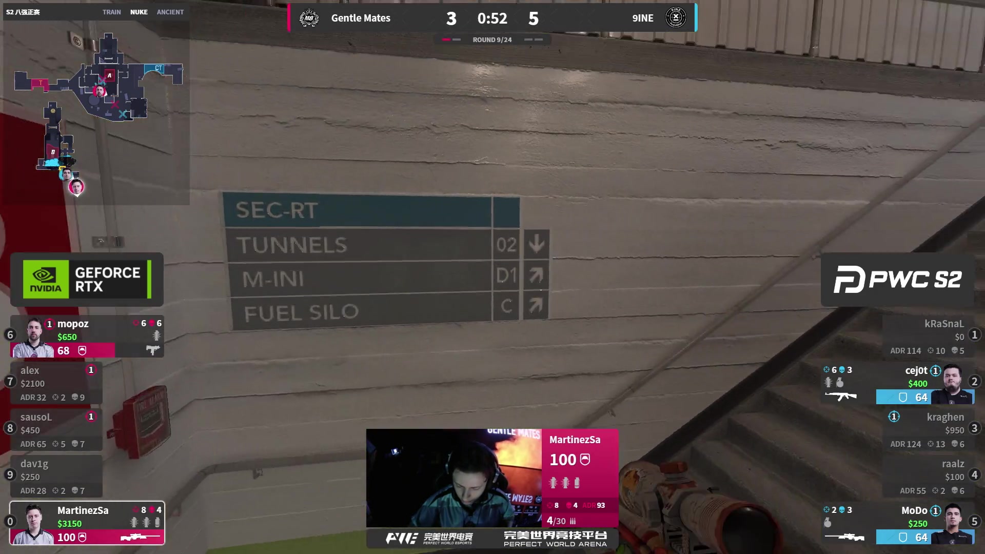 【2025-11-19 23点场】完美世界电竞频道：【重播】PWC-S2八强正赛