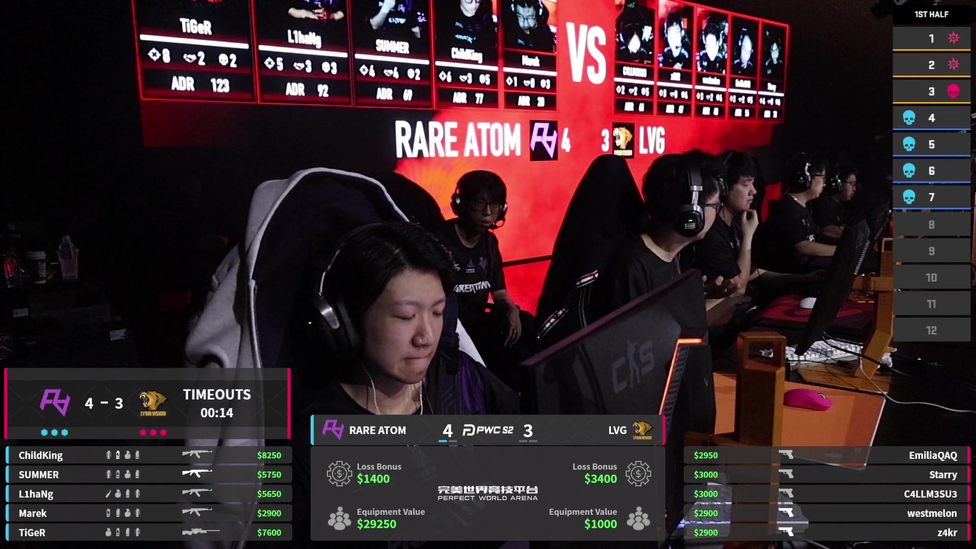 【2025-11-20 10点场】完美世界电竞频道：【重播】PWC-S2八强正赛