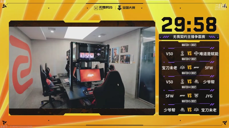 【2025-11-20 11点场】无畏契约赛事：第五届全国大赛平台赛小组赛DAY3