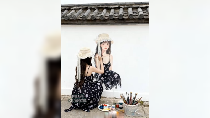 可爱的萌妹子画画好看的小姐姐唯美美女图片小仙女合集