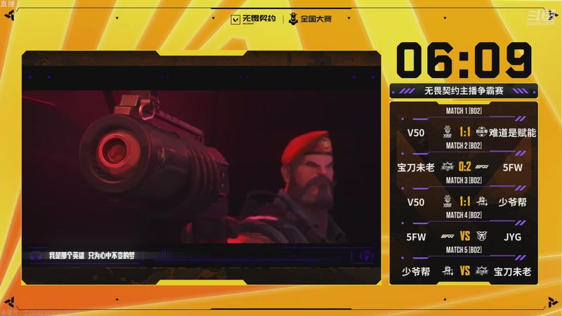 【2025-11-20 17点场】无畏契约赛事：第五届全国大赛平台赛小组赛DAY3
