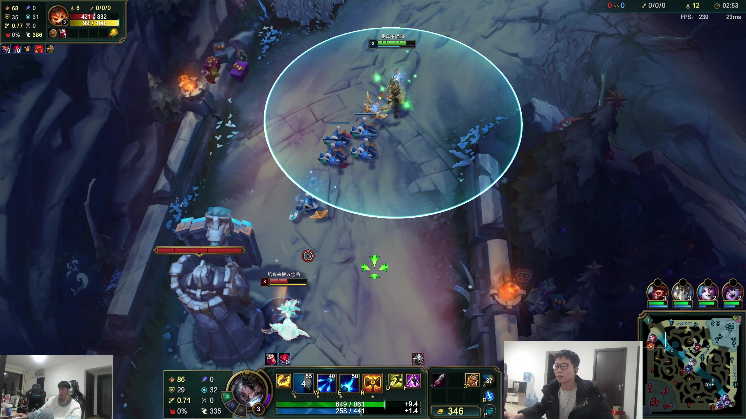 【2025-11-21 20点场】余小C真的很强：OB驴酱VS小熊，22点IC比赛