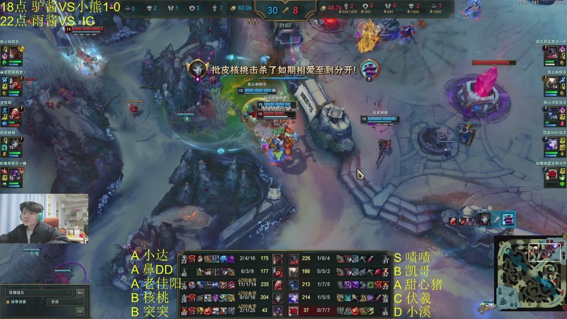 【2025-11-21 19点场】何二抛zZ：二抛:洞vs斌 川vs雨 辛辣点评~!