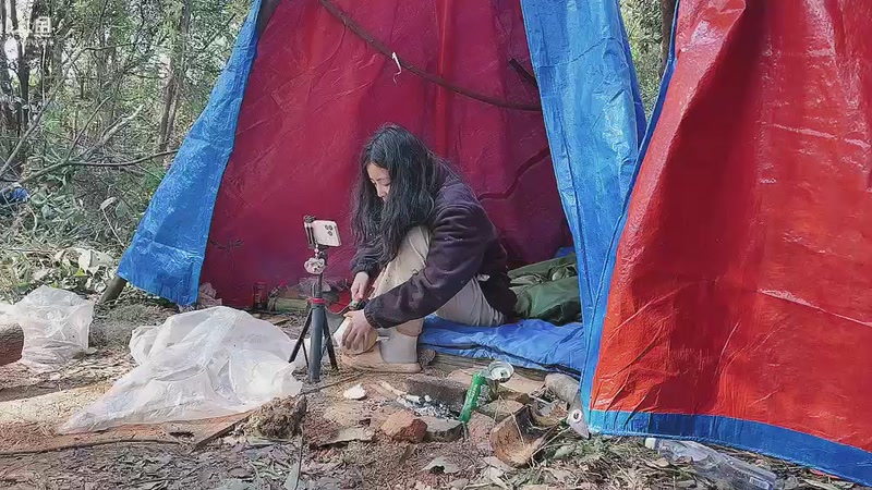 【2025-11-22 09点场】主播阿郎：户外生存第二季Day4