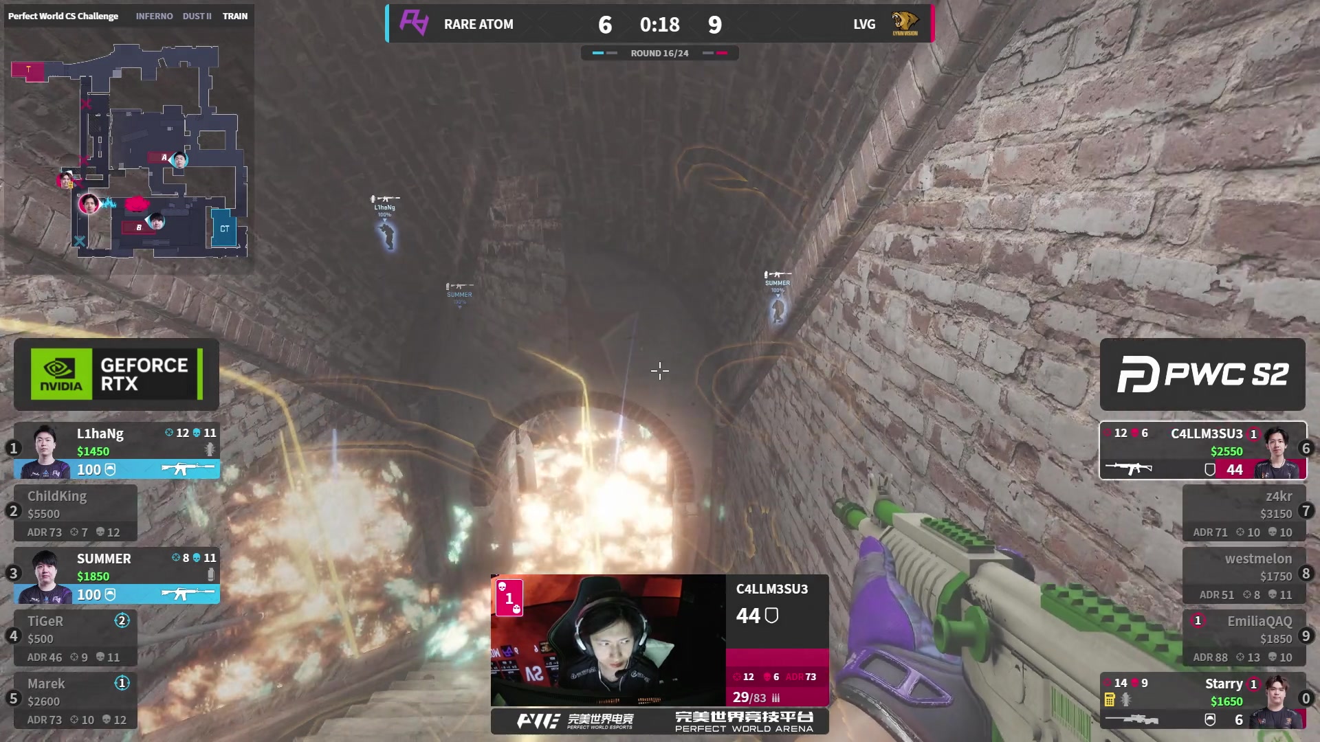 【2025-11-22 12点场】完美世界电竞频道：【重播】PWC-S2八强正赛