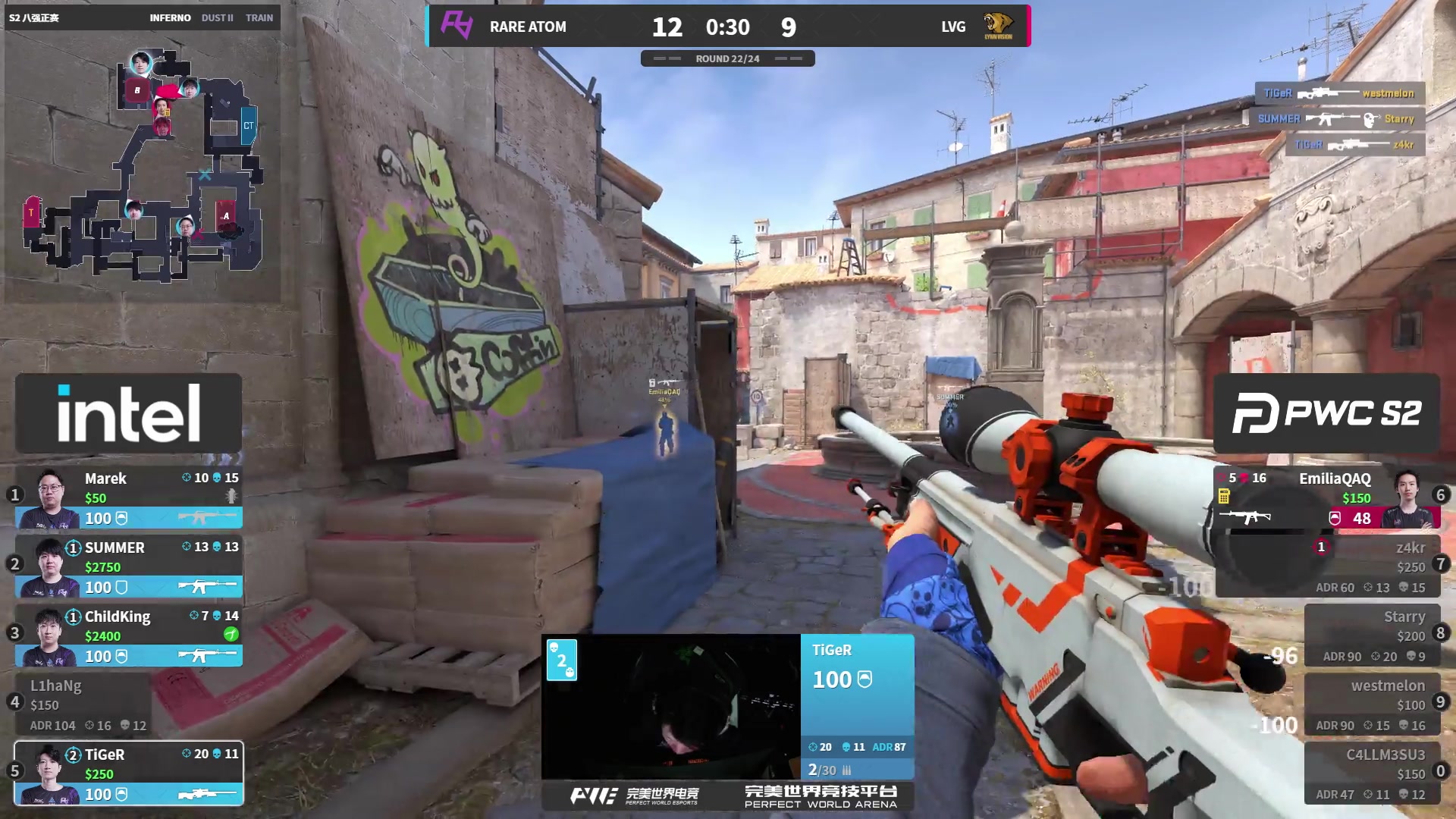 【2025-11-22 10点场】完美世界电竞频道：【重播】PWC-S2八强正赛