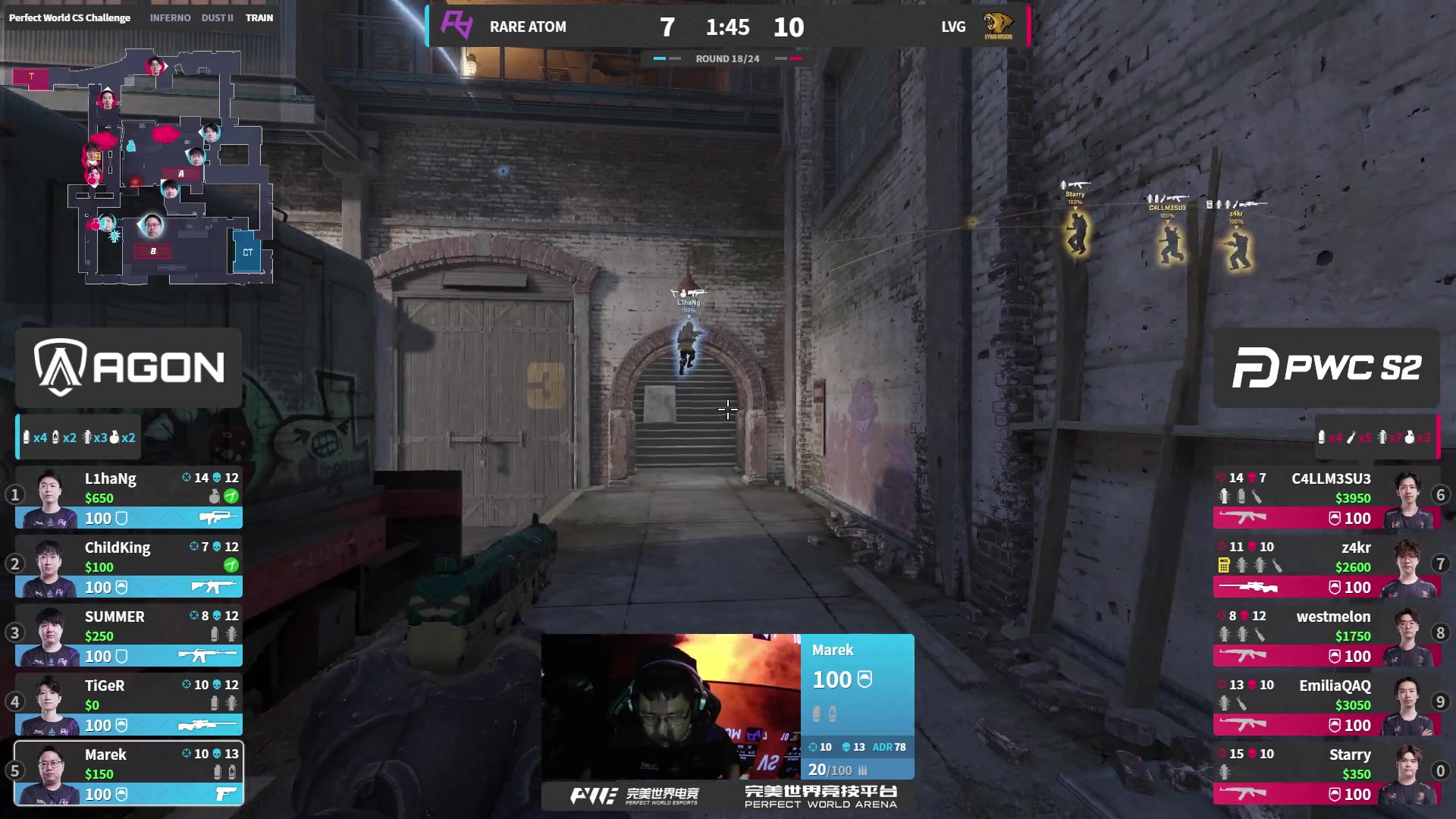 【2025-11-22 03点场】完美世界电竞频道：【重播】PWC-S2八强正赛