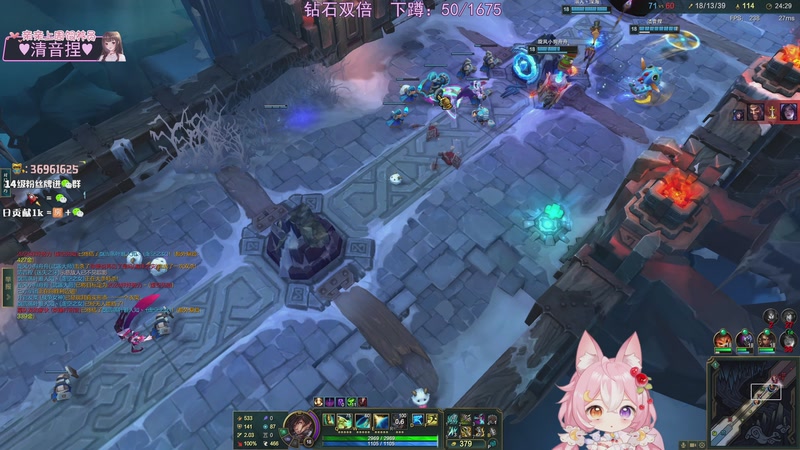 【2025-11-23 01点场】小琳达Linda：钻石双倍：9点海斗内战