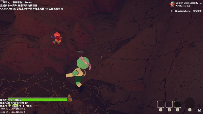 【2025-11-24 22点场】老猫CatGames：【Cat】多人欢乐联机 PEAK