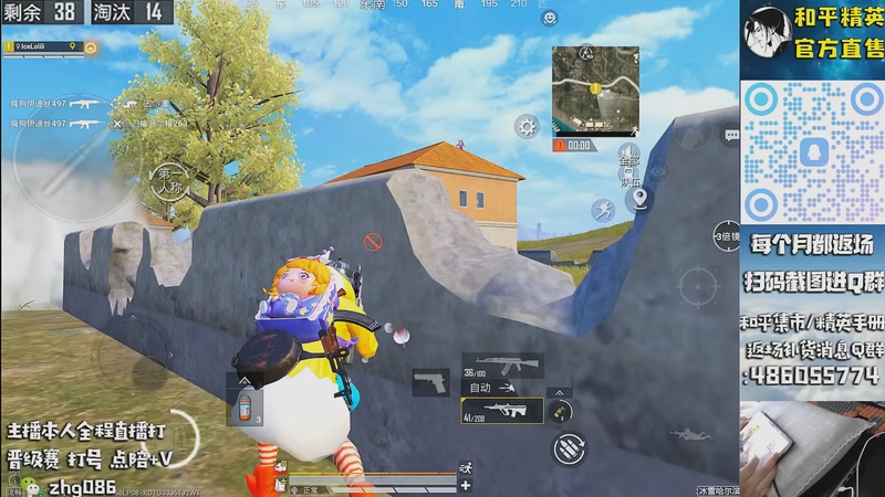 【2025-11-25 16点场】智慧刚丶：【版本第一天】单人四排1v999