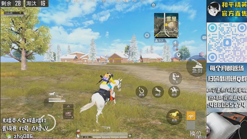 【2025-11-27 10点场】智慧刚丶：【版本第3天】单人四排1v999