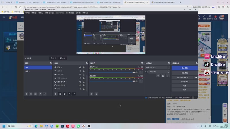 【2025-11-27 19点场】Cnzlike：OWCS全球总决赛