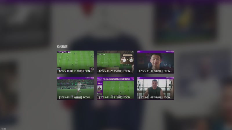 【2025-11-28 17点场】FCONLINE官方直播间：2025FC品类职业联赛夏季赛