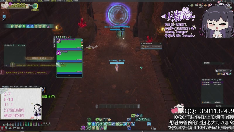 【2025-11-25 18点场】小岚点心：奶花竞技场视角！