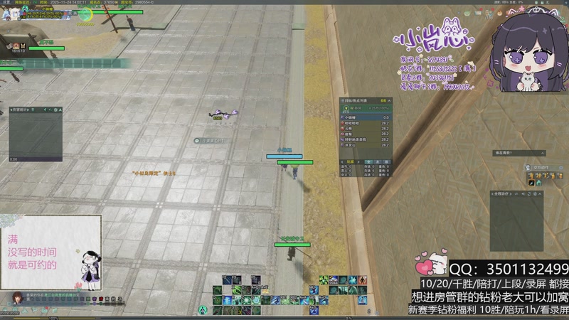 【2025-11-24 14点场】小岚点心：奶花竞技场视角！