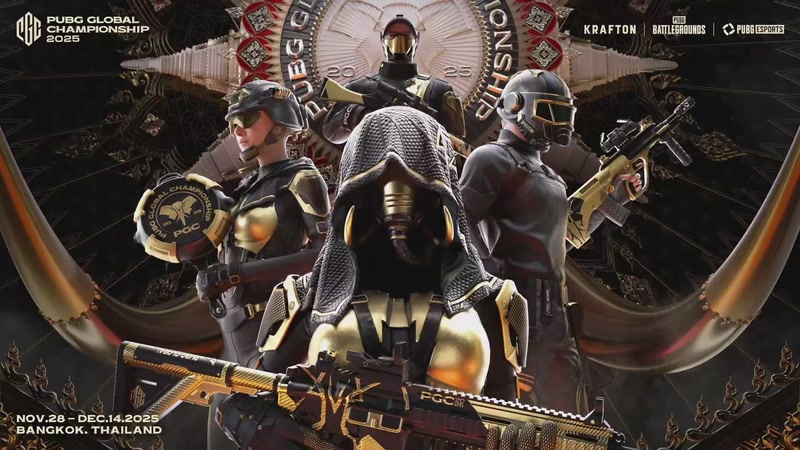 【2025-11-28 21点场】吃鸡赛事3：【PGC2025】4AM战队视角