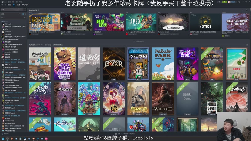 【2025-11-28 17点场】老皮历险记：全是你没见过的游戏