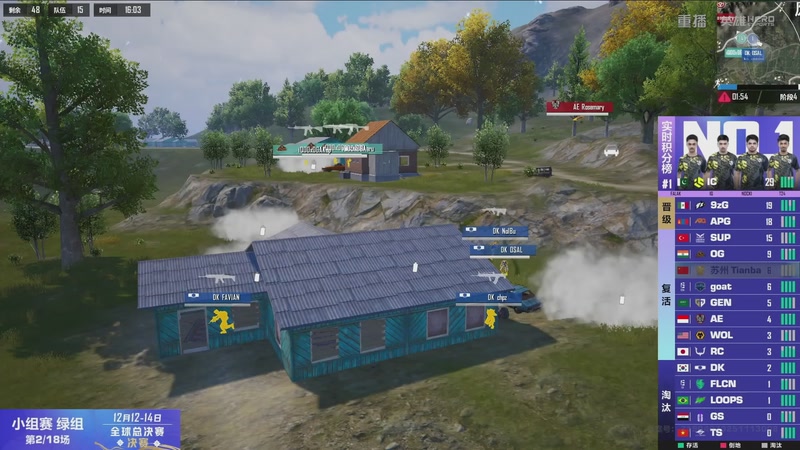 【2025-11-29 16点场】和平精英官方赛事：重播丨全球总决赛-小组赛绿组DAY1