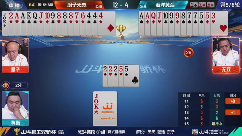 【2025-12-01 14点场】JJ斗地主官方：2025双骄杯总决赛火热进行中