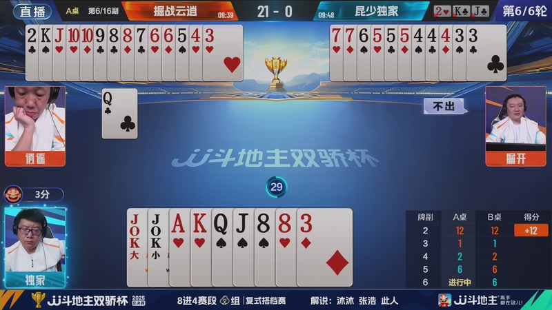 【2025-12-01 21点场】JJ斗地主官方：2025JJ斗地主双骄杯总决赛