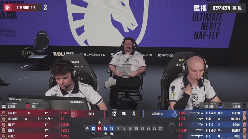 【2025-12-03 13点场】完美世界电竞频道：布达佩斯Major2025 A舞台 重播