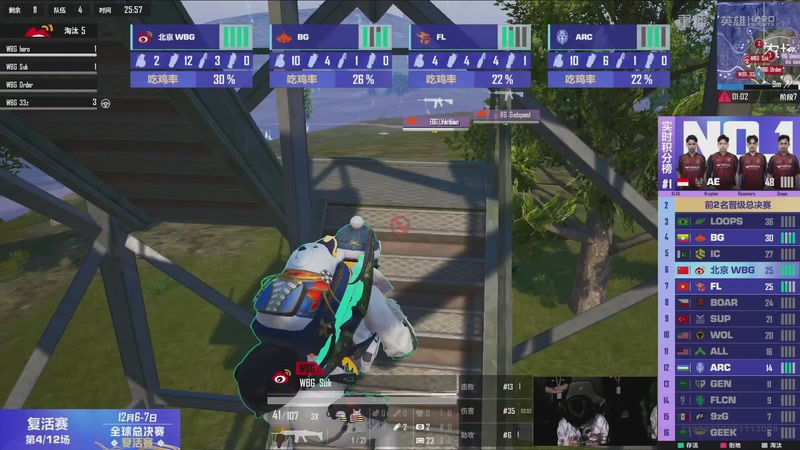 【2025-12-07 02点场】和平精英官方赛事：重播丨全球总决赛-复活赛DAY1