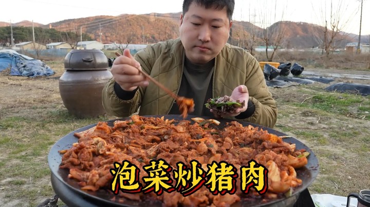 家常菜泡菜炒猪肉，简单又美味，分享妈妈的独家做法～
