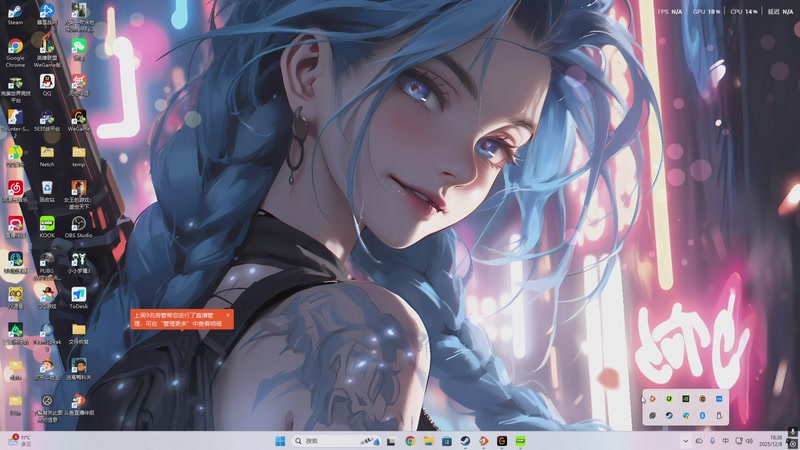 【2025-12-08 18点场】艾琳bigbaby：超新星联赛全胜到底PUBG明星主播闯关赛