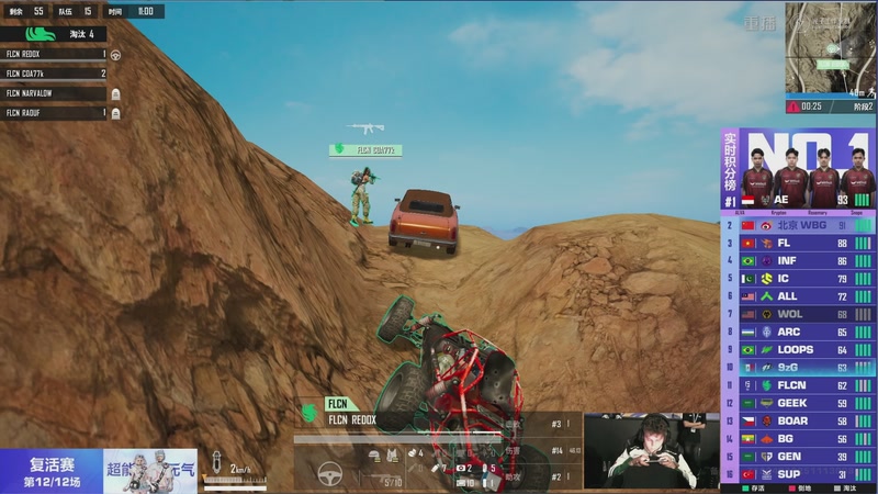 【2025-12-09 20点场】和平精英官方赛事：重播丨全球总决赛-复活赛DAY2