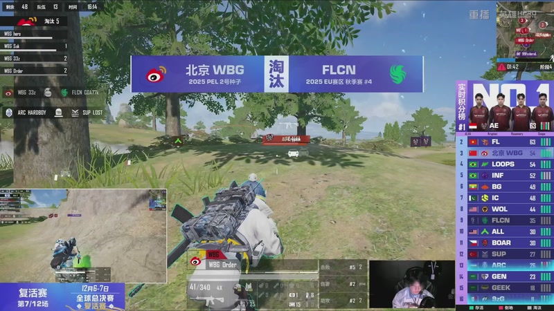 【2025-12-10 16点场】和平精英官方赛事：重播丨全球总决赛-复活赛DAY2