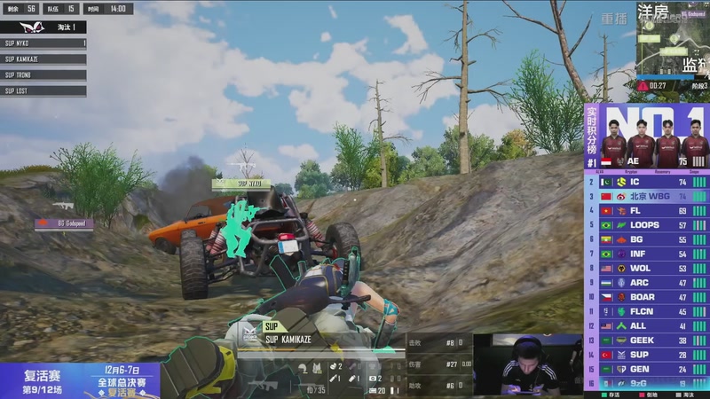 【2025-12-12 06点场】和平精英官方赛事：重播丨全球总决赛-复活赛DAY2