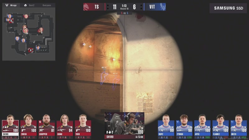 【2025-12-14 00点场】完美世界电竞频道：布达佩斯Major Spirit-VLT