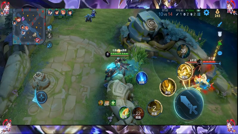 【2025-12-19 21点场】CoCo清晨:王者荣耀匹配，练练技术