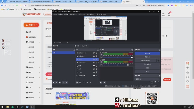 【2026-01-03 20点场】13shao丶：13shao:祝大家新的一年平平安安