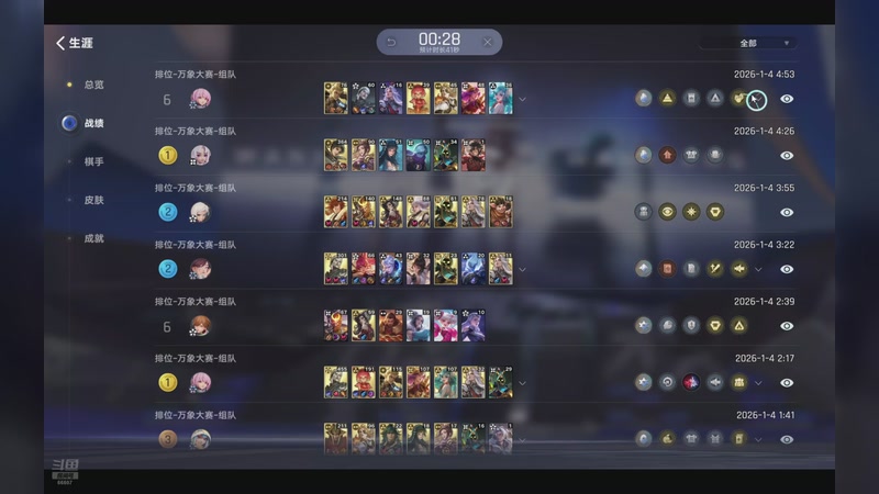 【2026-01-04 04点场】YTG丶落幕：王者荣耀巅峰之夜 66607