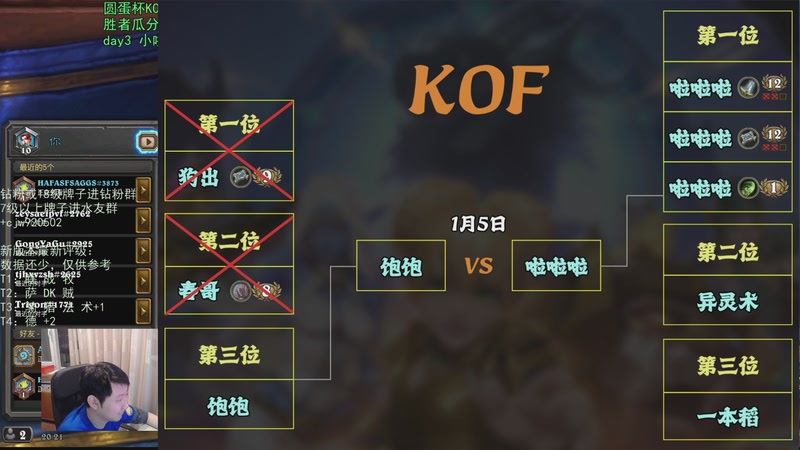 【2026-01-05 20点场】啦啦啦不是狗狗狗：啦啦啦：7点KOF大决战！小啦vs饱饱！