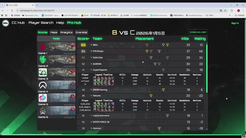 【2026-01-05 11点场】携手很酷：国际训练赛和滋崩一起看