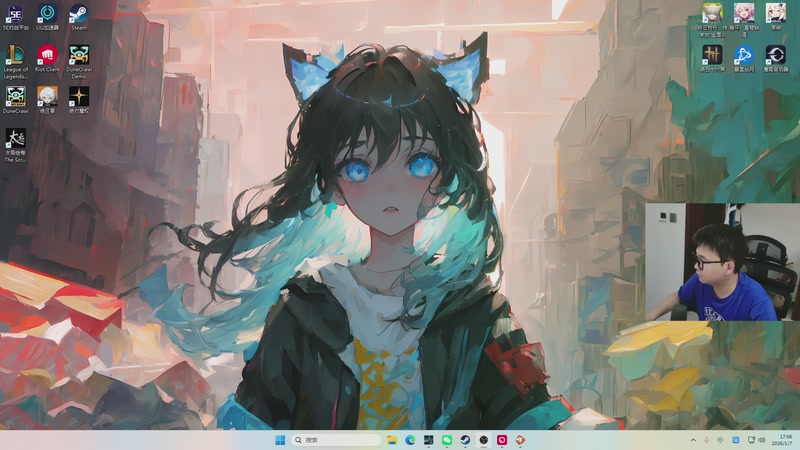 【2026-01-07 17点场】石大壮zz：晚上玩玩绝对魔权。