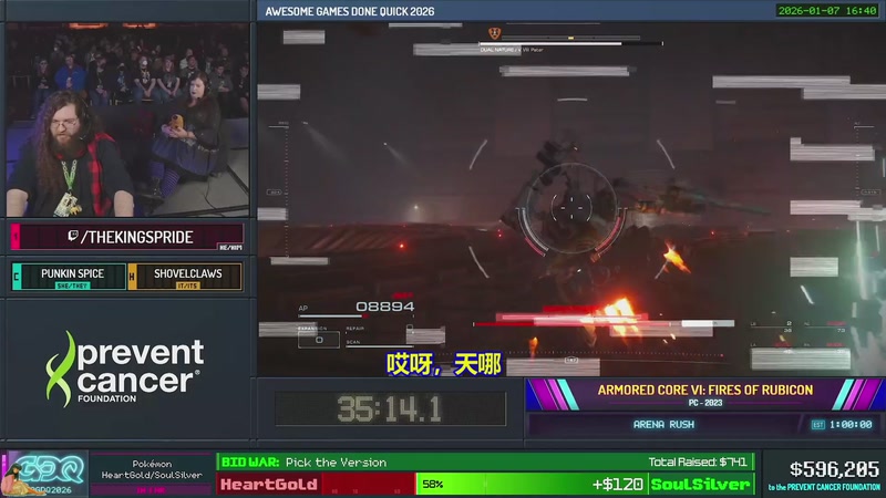 【2026-01-08 17点场】清风明月2014：AGDQ 冬季游戏速通大会 2026