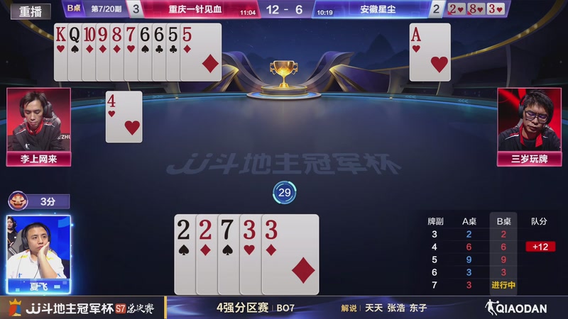 【2026-01-29 13点场】JJ斗地主官方：S7冠军杯总决赛火热进行中！