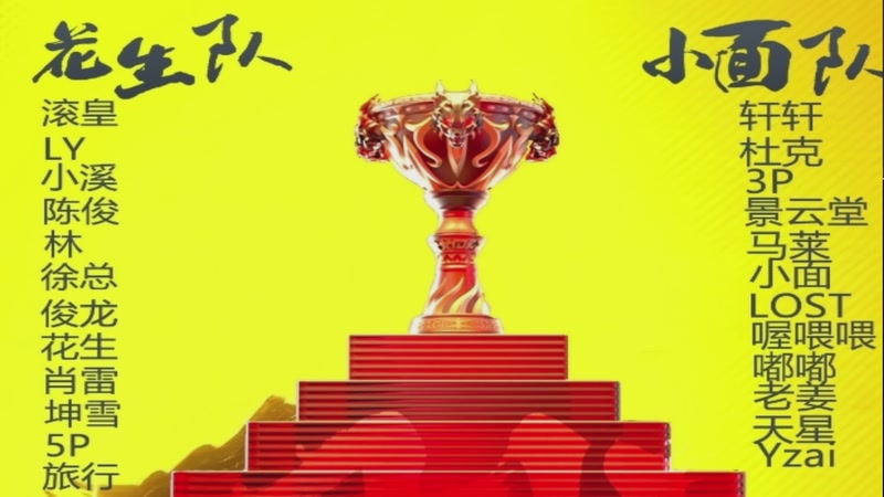 ccz黄金联赛决赛 花生队VS小面队1