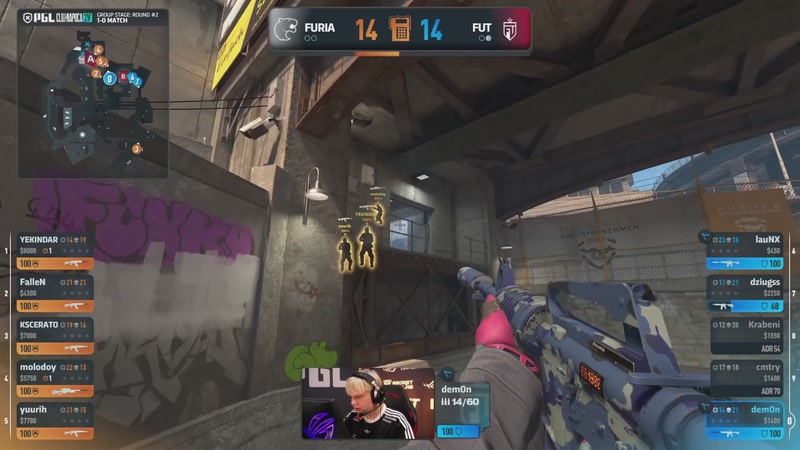 【2026-02-15 23点场】完美世界电竞频道：PGL克卢日纳波卡 主舞台 【直播】