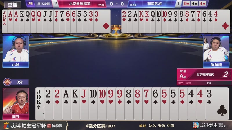 【2026-02-19 20点场】JJ斗地主官方：恭喜重庆一针见血获得S7总冠军！