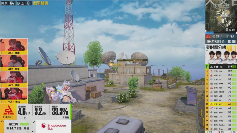 【2026-03-03 12点场】和平精英官方赛事：预告丨3月5日PEL春季赛第三周突围赛