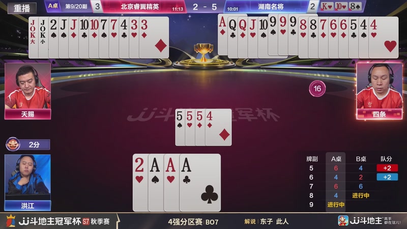 【2026-03-04 22点场】JJ斗地主官方：恭喜重庆一针见血获得S7总冠军！